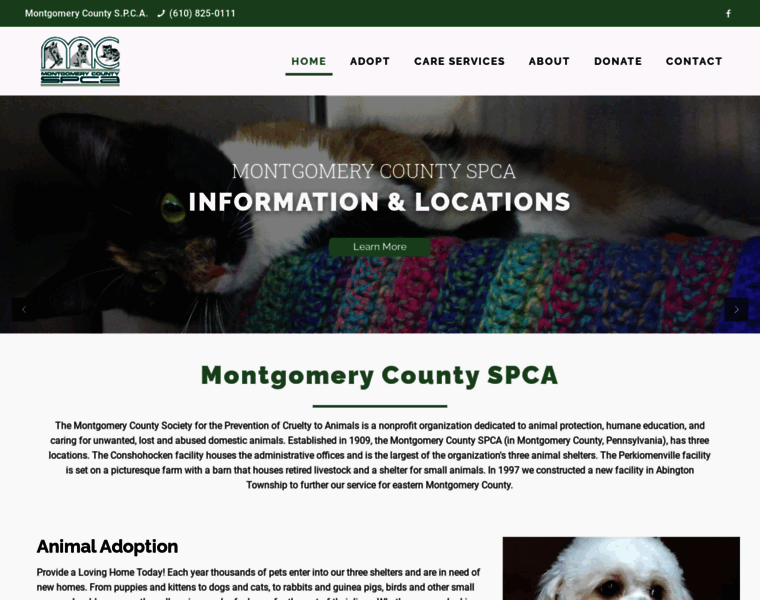 Montgomerycountyspca.org thumbnail