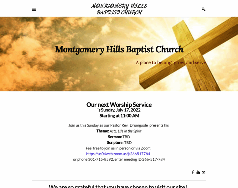 Montgomeryhillsbaptist.church thumbnail