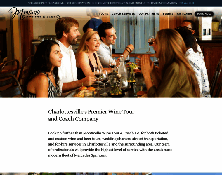 Monticellowinetour.com thumbnail