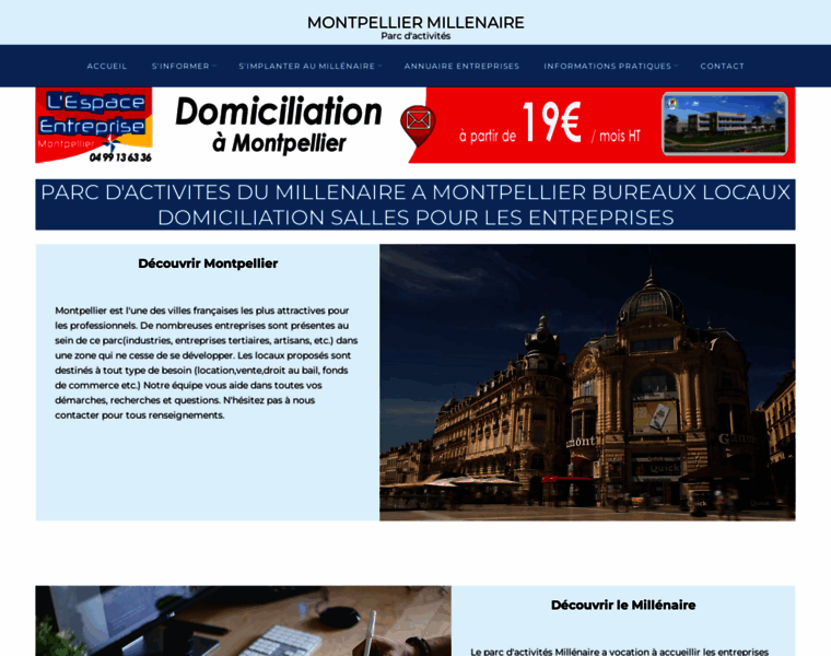Montpellier-millenaire.com thumbnail