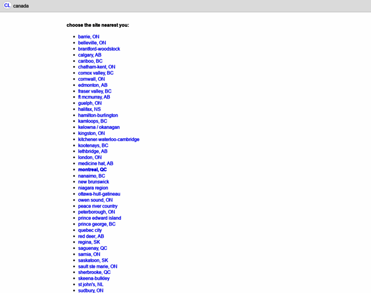 Montreal.en.craigslist.ca thumbnail Montreal.en.craigslist.ca thumbnail