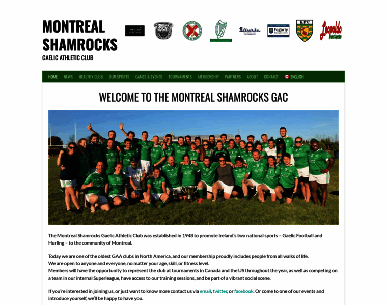 Montrealshamrocks.com thumbnail