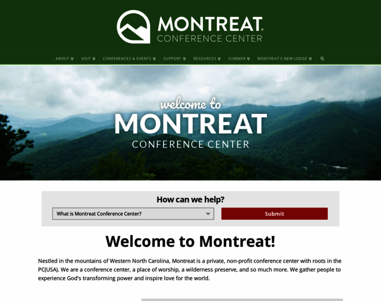 Montreat.org thumbnail