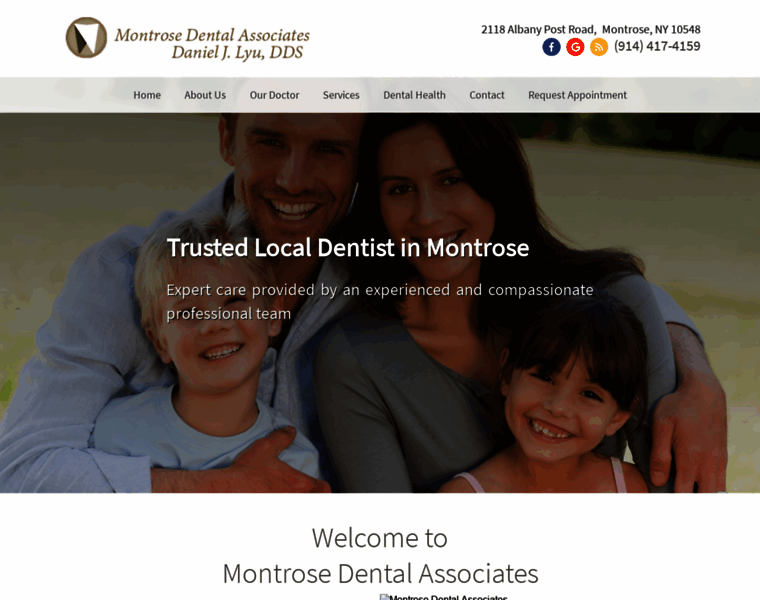 Montrose-dental.com thumbnail
