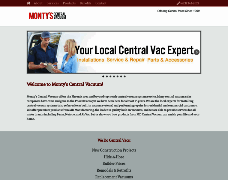 Montyscentralvac.com thumbnail