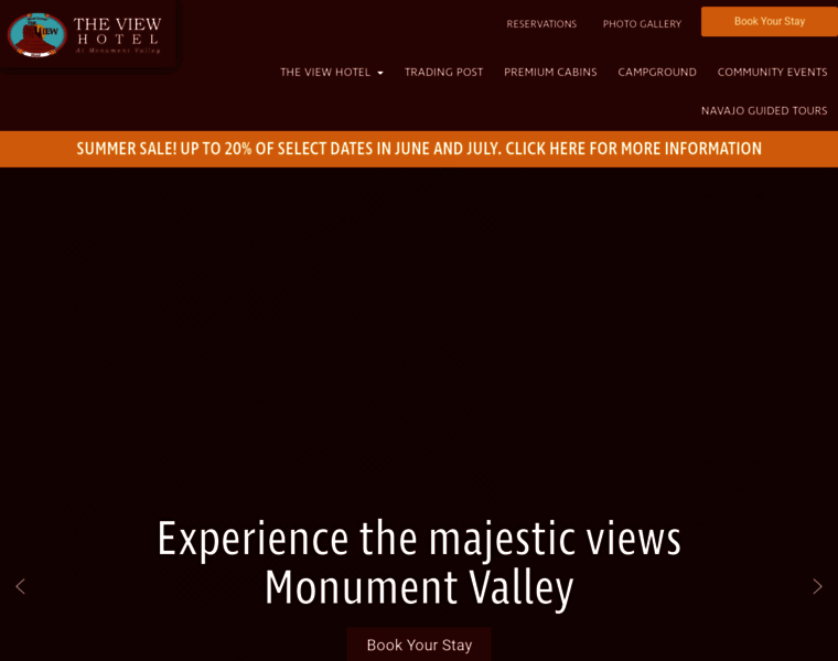 Monumentvalleyview.com thumbnail