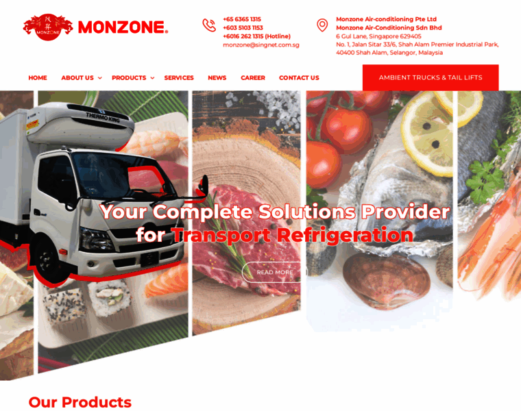 Monzone-aircon.com thumbnail