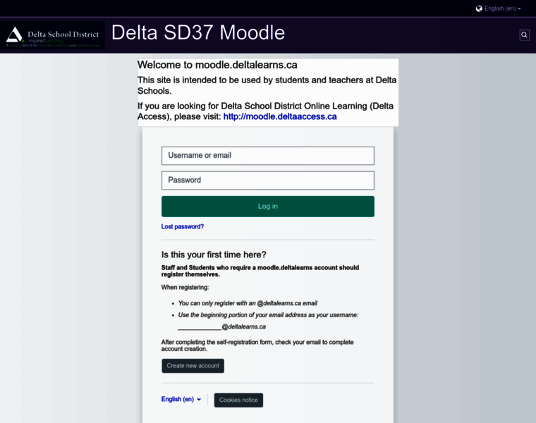 Moodle.deltalearns.ca thumbnail