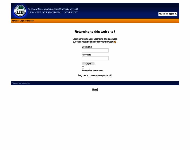 Moodle.liu.edu.lb thumbnail
