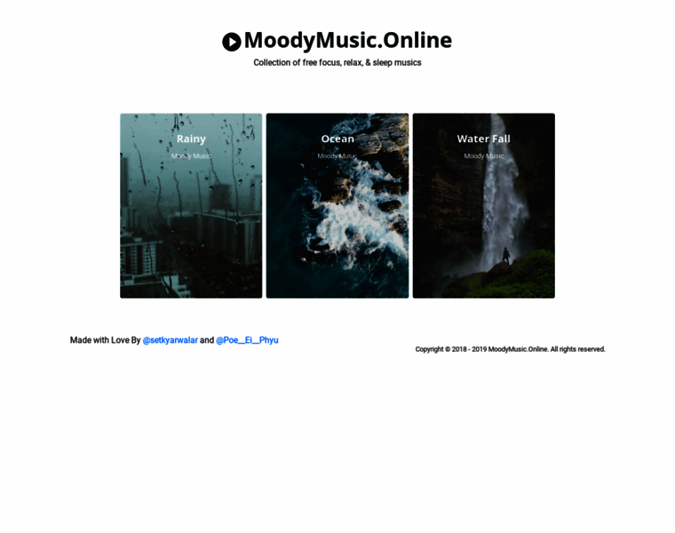 Moodymusic.online thumbnail
