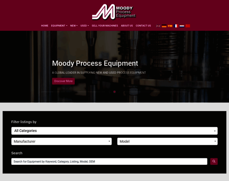 Moodyprocessequipment.co.uk thumbnail