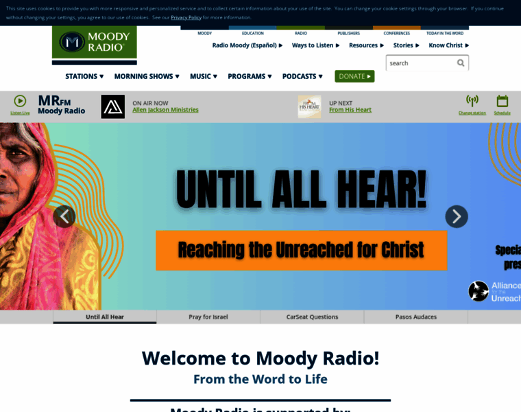 Moodyradio.org thumbnail