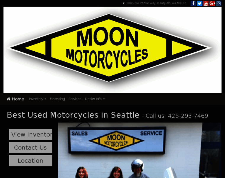 Moonmotorcycles.com thumbnail