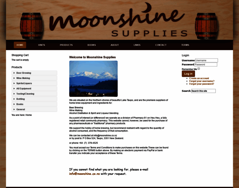 Moonshine.co.nz thumbnail