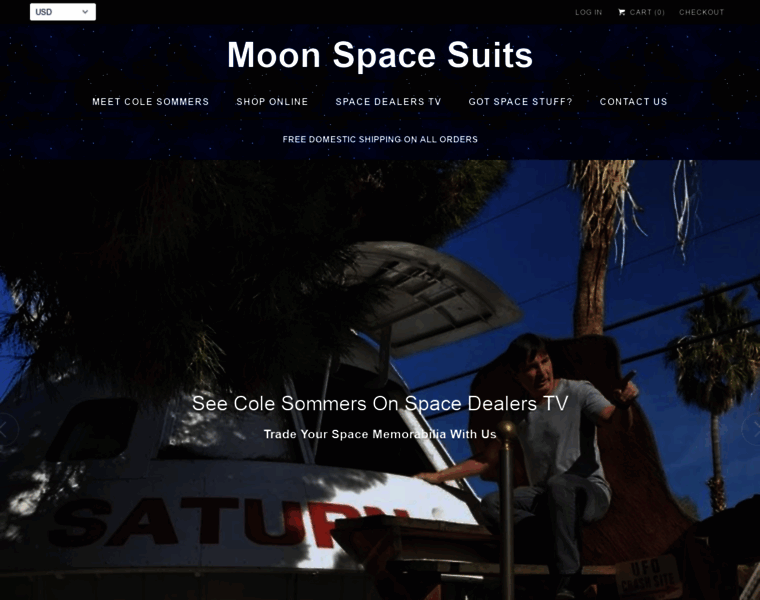 Moonspacesuits.com thumbnail