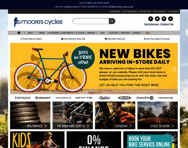 Moorescycles.co.uk thumbnail