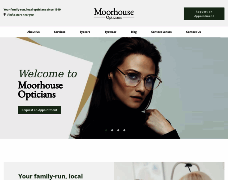 Moorhouseopticians.co.uk thumbnail