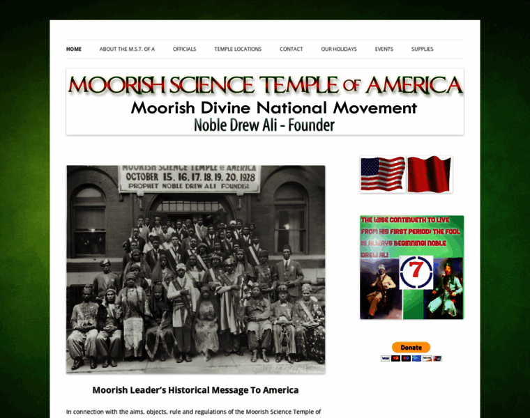 Moorishsciencetempleofamericamdnm.org thumbnail