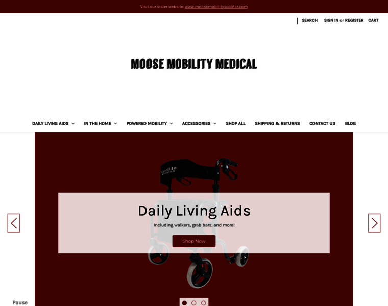 Moosemobilitymedical.com thumbnail