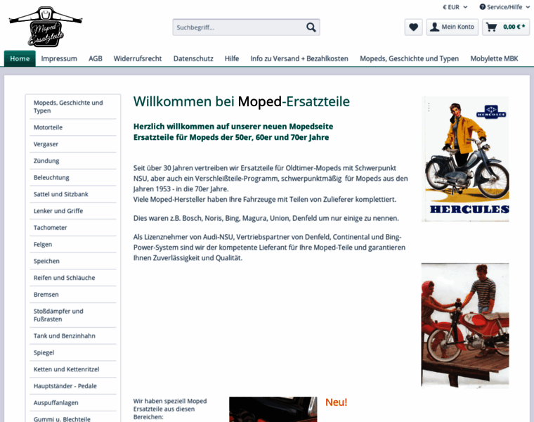 Moped-ersatzteile.de thumbnail