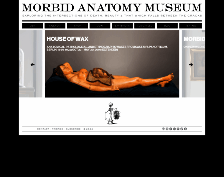 Morbidanatomymuseum.org thumbnail