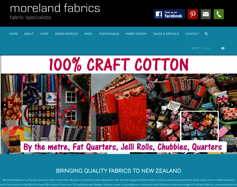 Morelandfabrics.co.nz thumbnail