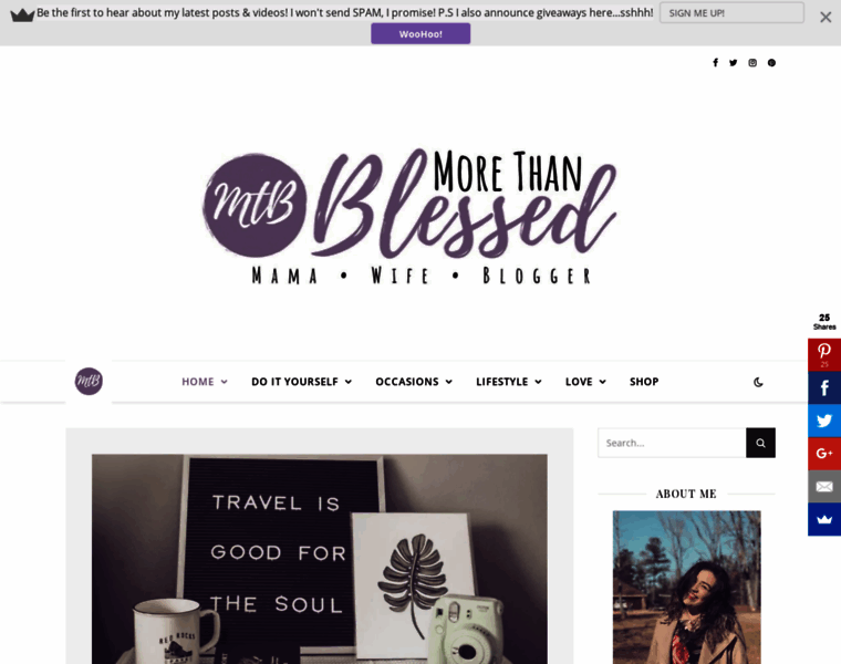 Morethanblessed.com thumbnail Morethanblessed.com thumbnail