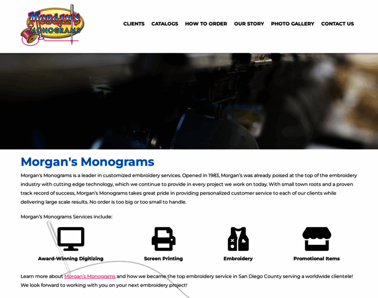 Morgansmonograms.com thumbnail