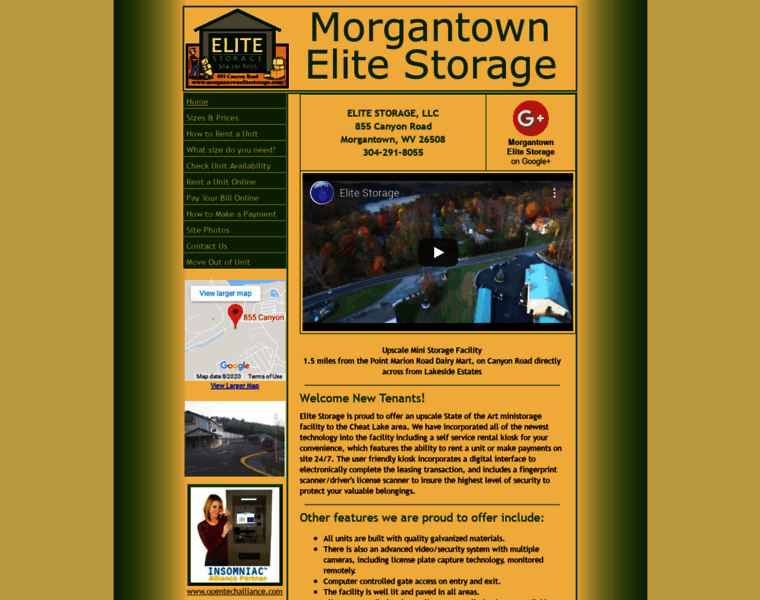 Morgantownelitestorage.com thumbnail