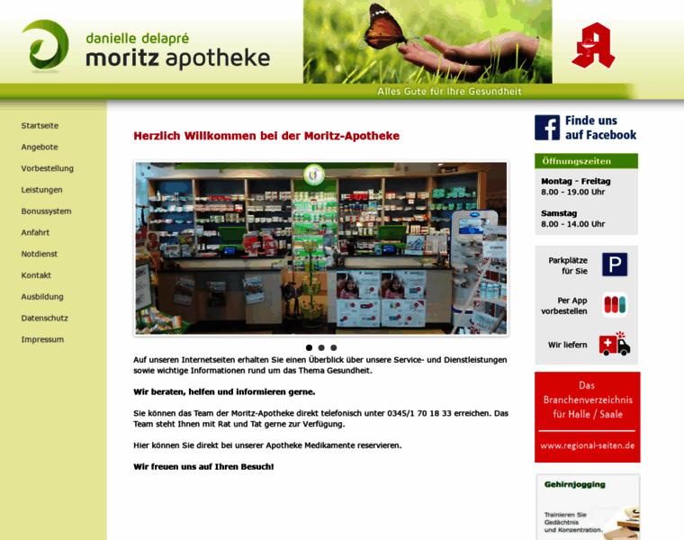 Moritz-apotheke-halle.de thumbnail