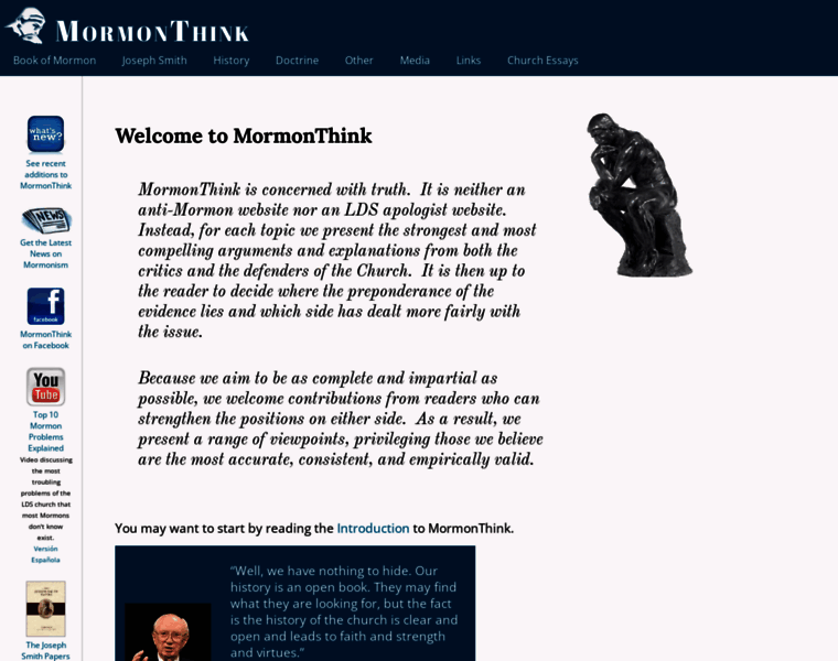 Mormonthink.com thumbnail