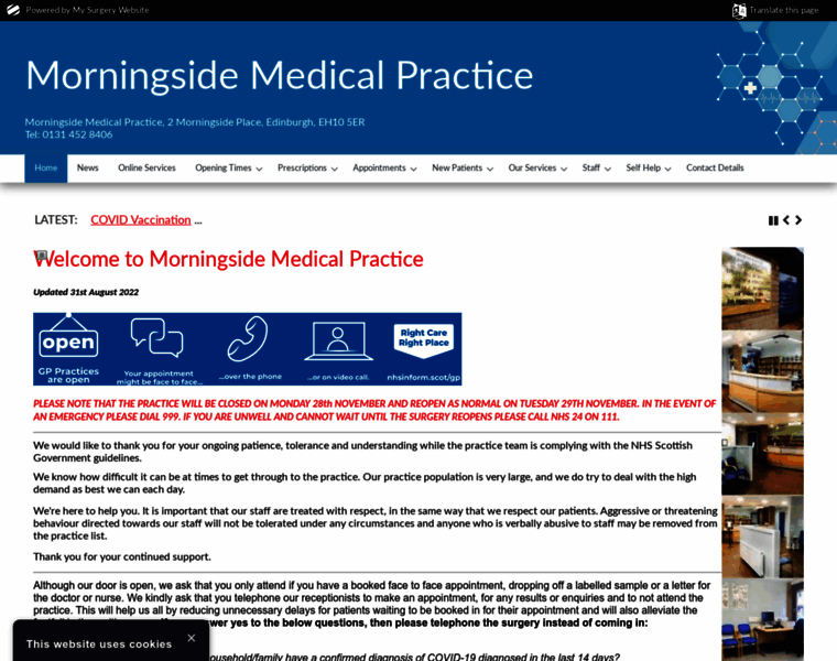 Morningsidemedicalpractice.co.uk thumbnail