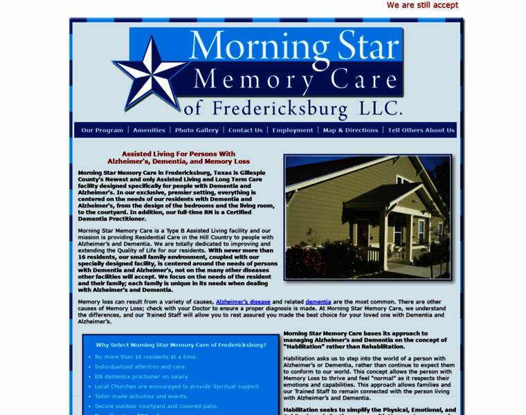 Morningstarmemorycare.com thumbnail