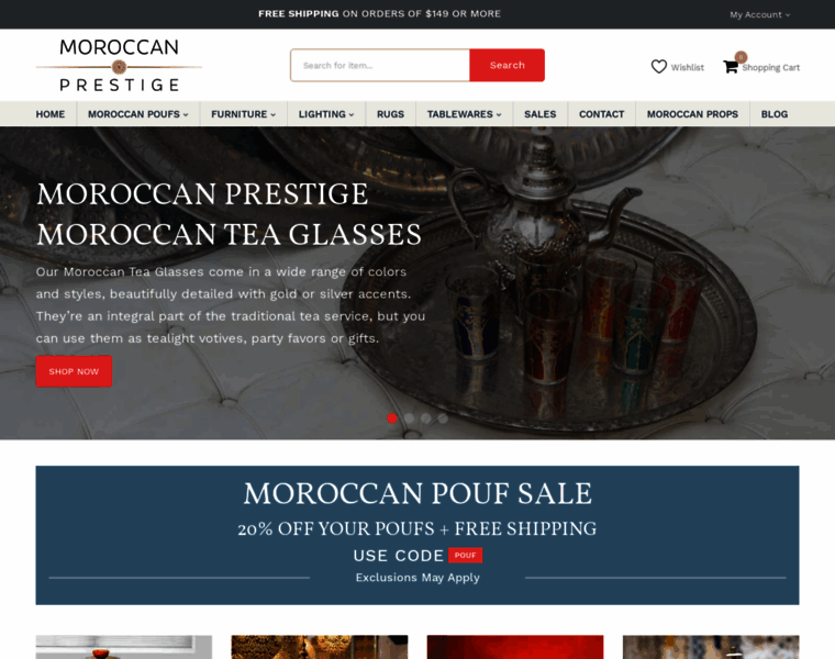 Moroccanprestige.com thumbnail
