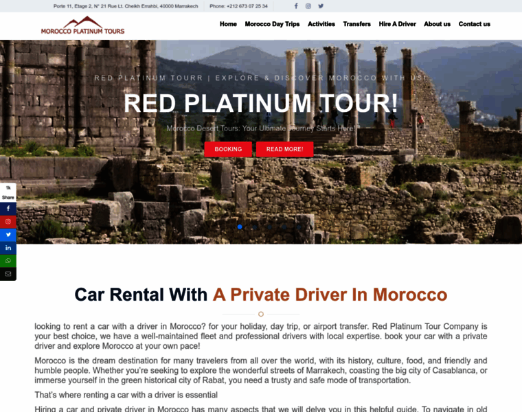 Moroccoplatinumtours.com thumbnail