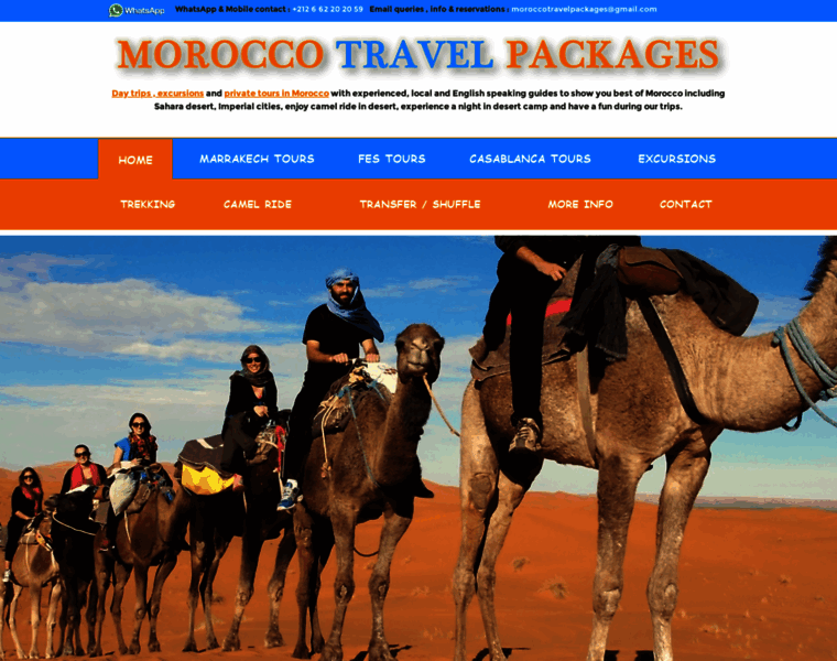 Moroccotravelpackages.com thumbnail