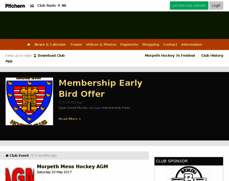 Morpethhockey.club thumbnail