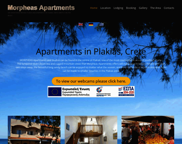 Morpheas-apartments-plakias-crete-greece.com thumbnail