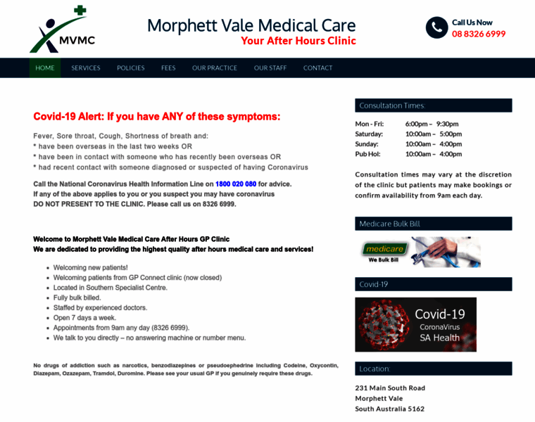Morphettvalemedicalcare.com.au thumbnail