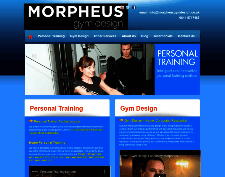 Morpheushealthandfitness.com thumbnail