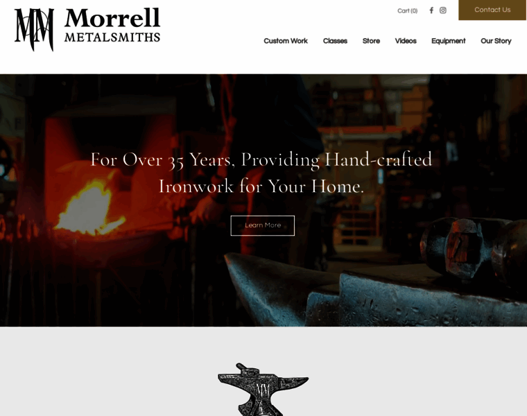 Morrellmetalsmiths.com thumbnail
