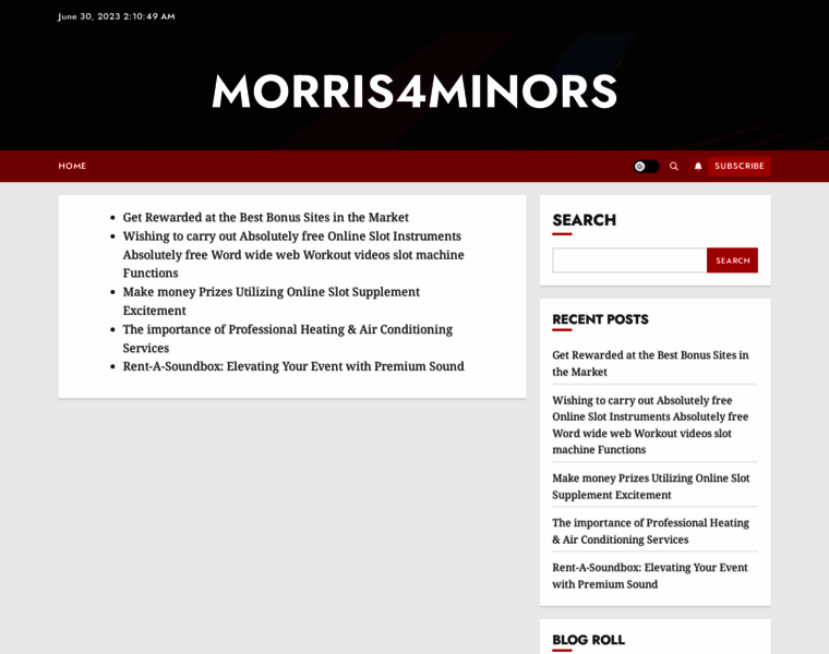 Morris4minors.co.uk thumbnail