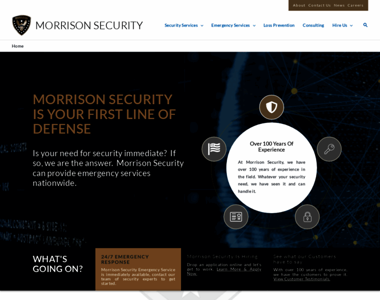 Morrisonsecurity.com thumbnail