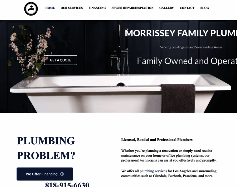 Morrisseyfamilyplumbing.com thumbnail