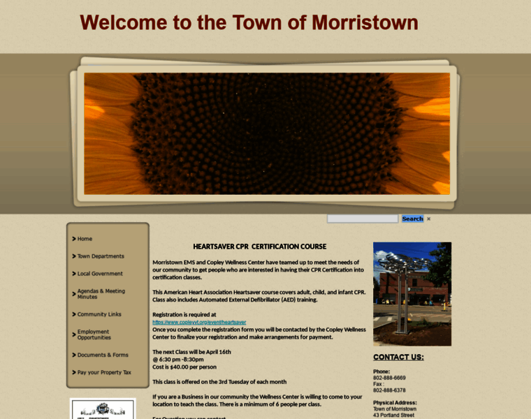 Morristownvt.org thumbnail