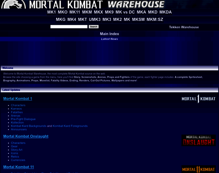 Mortalkombatwarehouse.com thumbnail