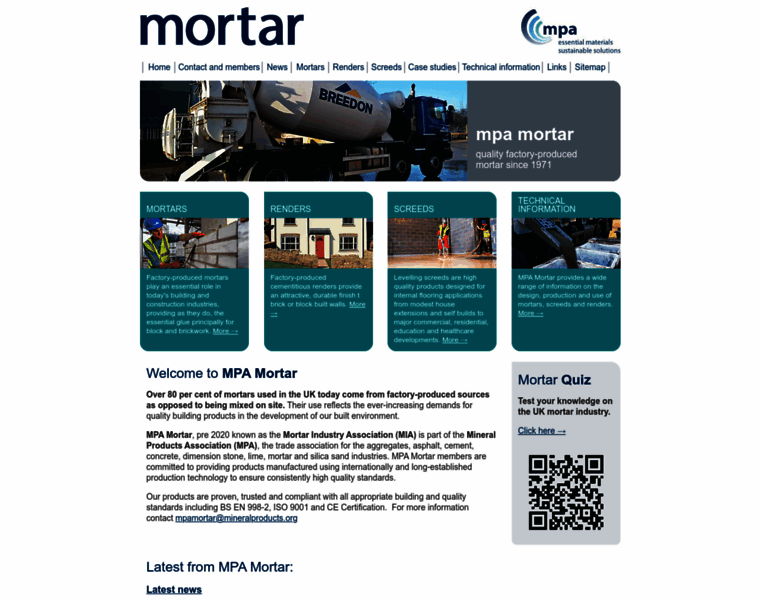 Mortar.org.uk thumbnail