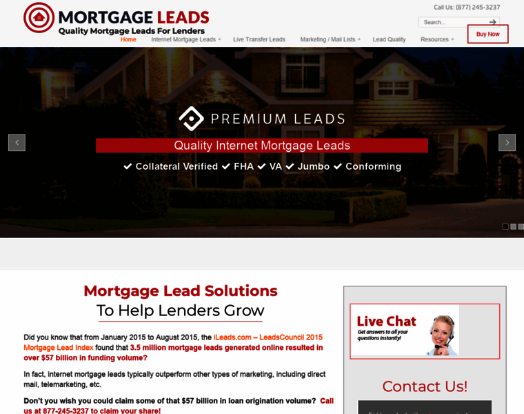 Mortgage-leads.com thumbnail