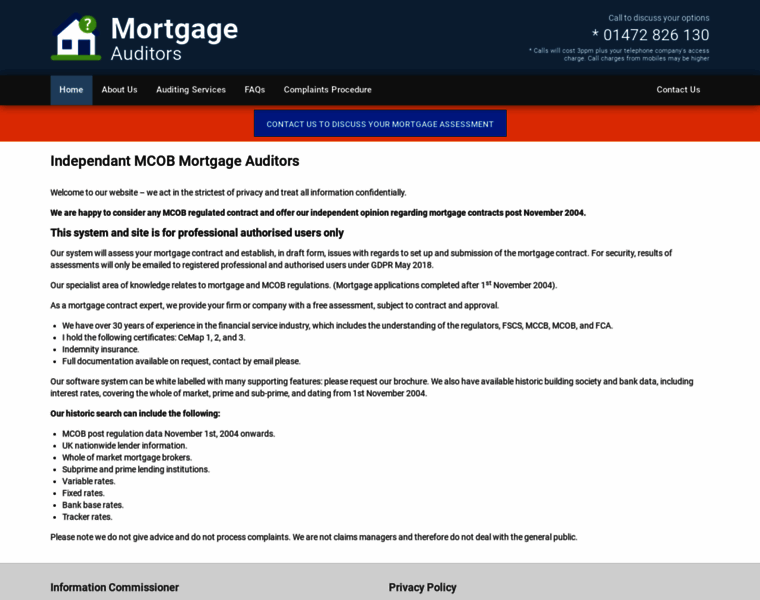 Mortgageauditors.co.uk thumbnail