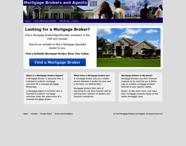 Mortgagebrokersandagents.com thumbnail